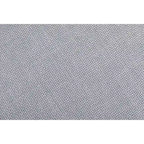 Poltrona girevole accentata imbottita azzurra, poltrona moderna per soggiorno larga 77 cm