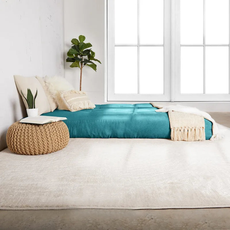Materasso Futon Matrimoniale da 25 cm, Supporto in Schiuma, Materasso per Divano Letto Convertibile