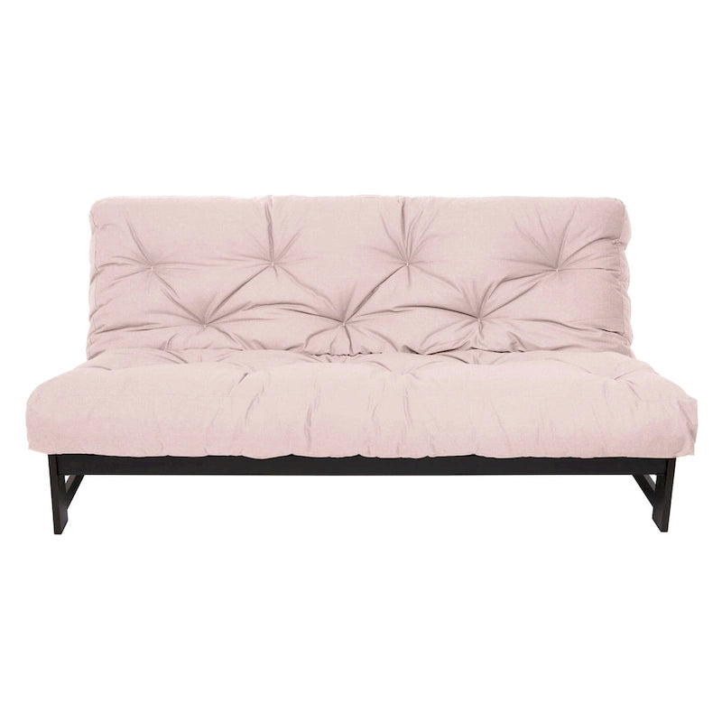 Materasso Futon Matrimoniale da 25 cm, Supporto in Schiuma, Materasso per Divano Letto Convertibile