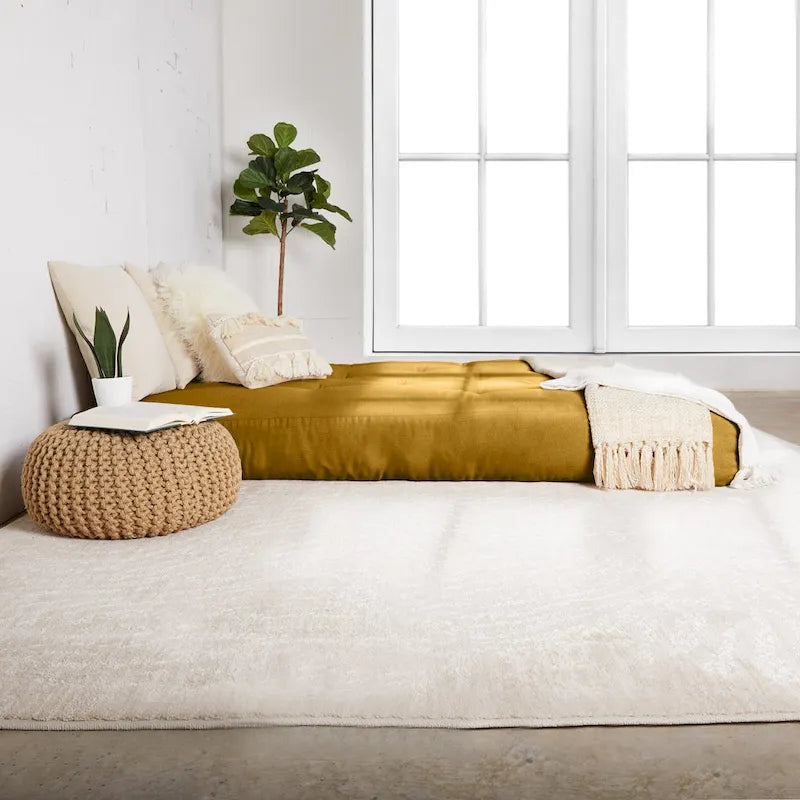 Materasso Futon Matrimoniale da 25 cm, Supporto in Schiuma, Materasso per Divano Letto Convertibile