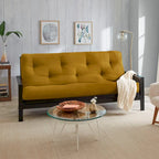 Materasso Futon Matrimoniale da 25 cm, Supporto in Schiuma, Materasso per Divano Letto Convertibile