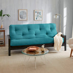 Materasso Futon Matrimoniale da 25 cm, Supporto in Schiuma, Materasso per Divano Letto Convertibile