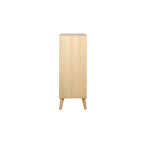 Cassettiera Adelphi in rattan a 5 cassetti