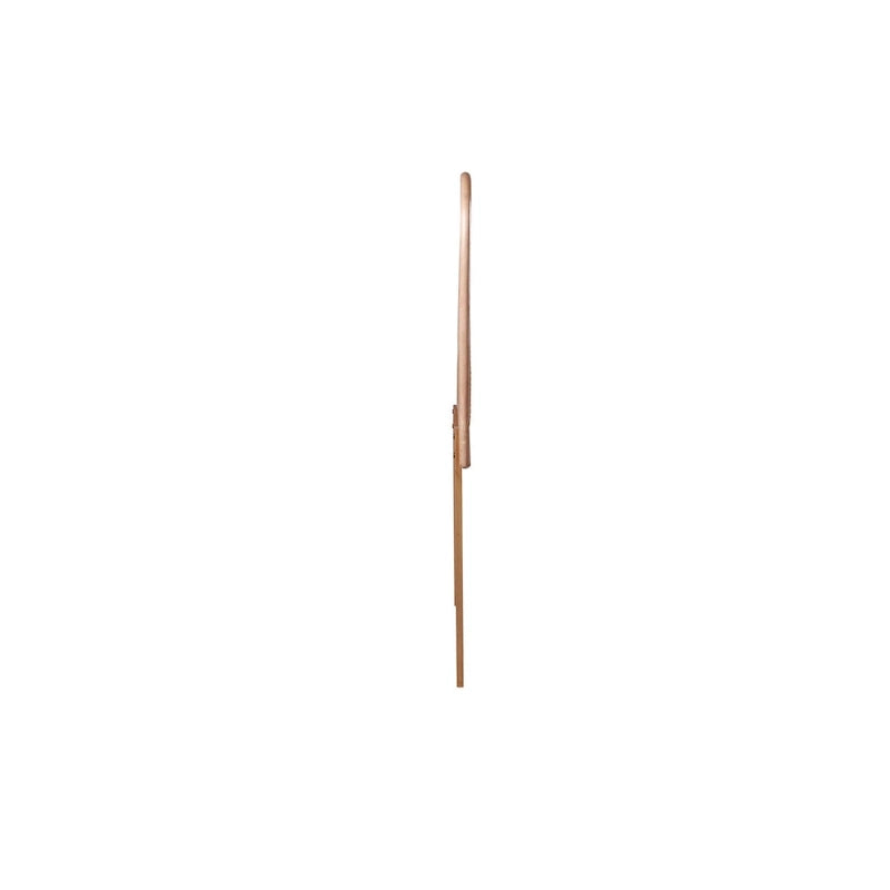 Testiera per letto in canna e legno di teak, testiera per letto intrecciata in rattan bohémien