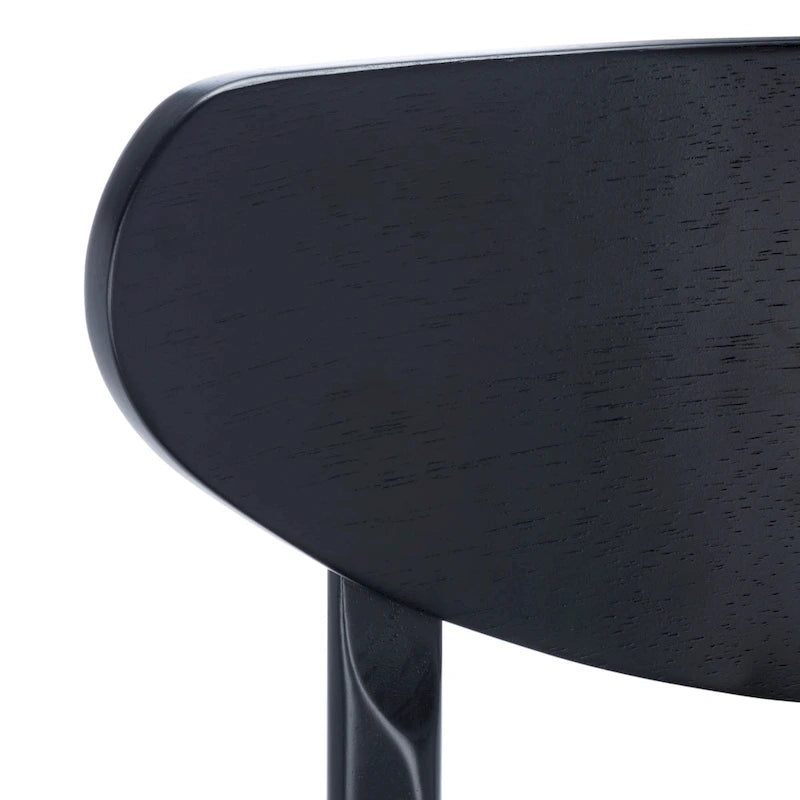 Sgabello da bar imbottito altezza bancone con gambe in legno, altezza seduta 66 cm