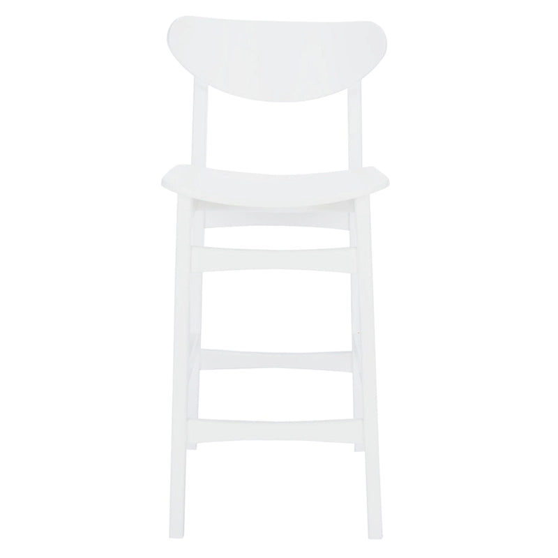 Sgabello da bar imbottito altezza bancone con gambe in legno, altezza seduta 66 cm