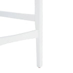 Sgabello da bar imbottito altezza bancone con gambe in legno, altezza seduta 66 cm