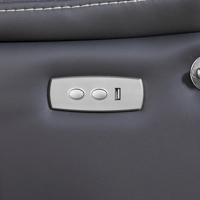 Poltrona reclinabile a gravità zero con comoda funzione sdraiata, massaggio, riscaldamento e porta telefono, tasche laterali, ricarica USB
