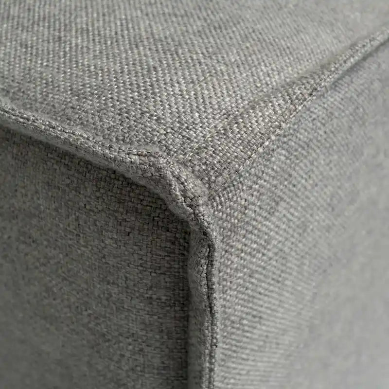 Divano componibile modulare contemporaneo a 4 pezzi con pouf