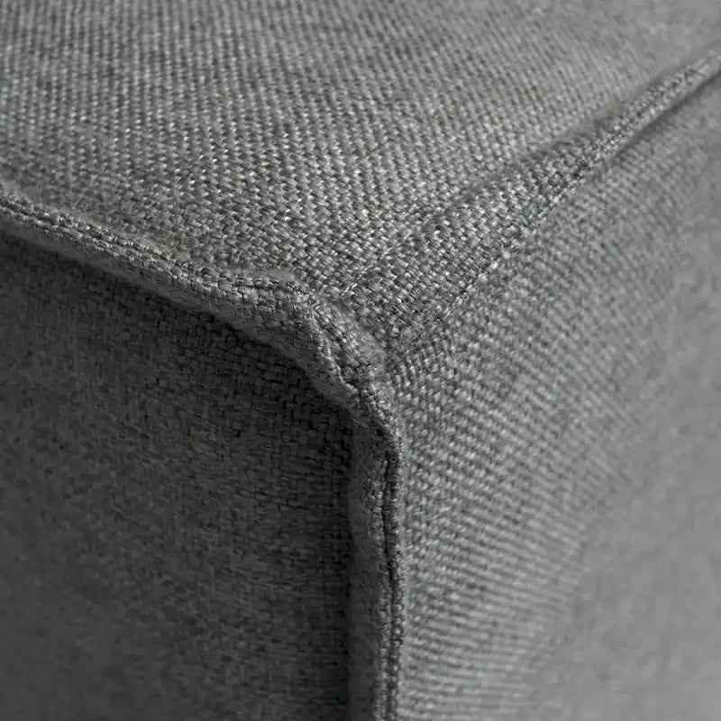 Divano componibile modulare contemporaneo a 4 pezzi con pouf
