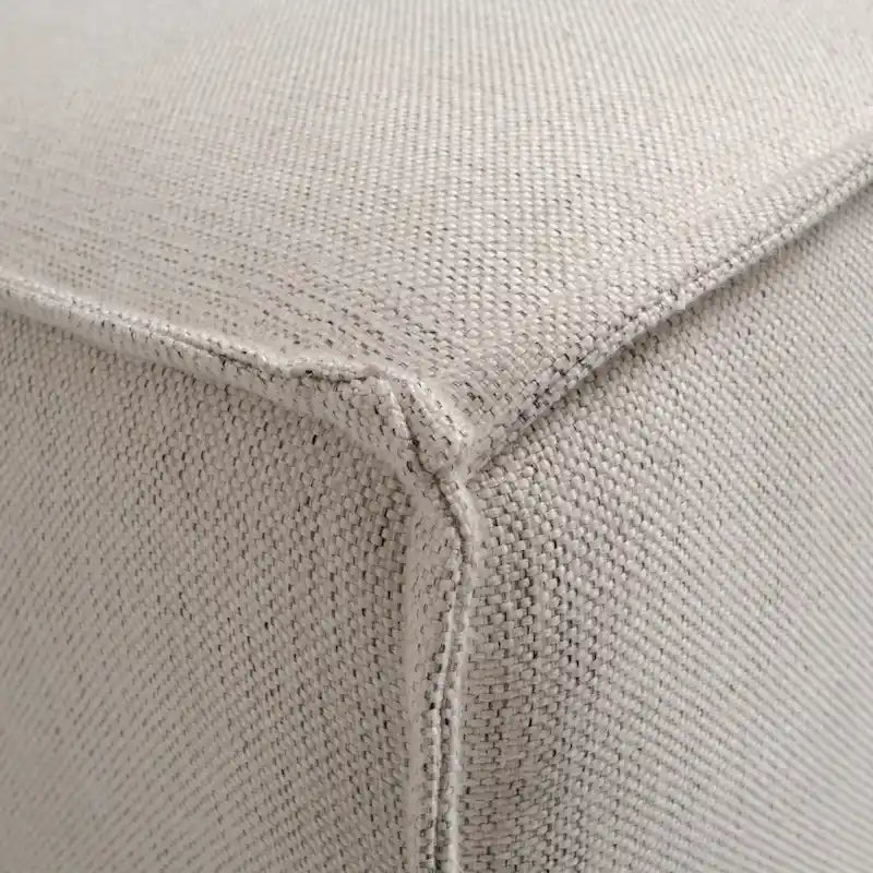 Divano componibile modulare contemporaneo a 4 pezzi con pouf